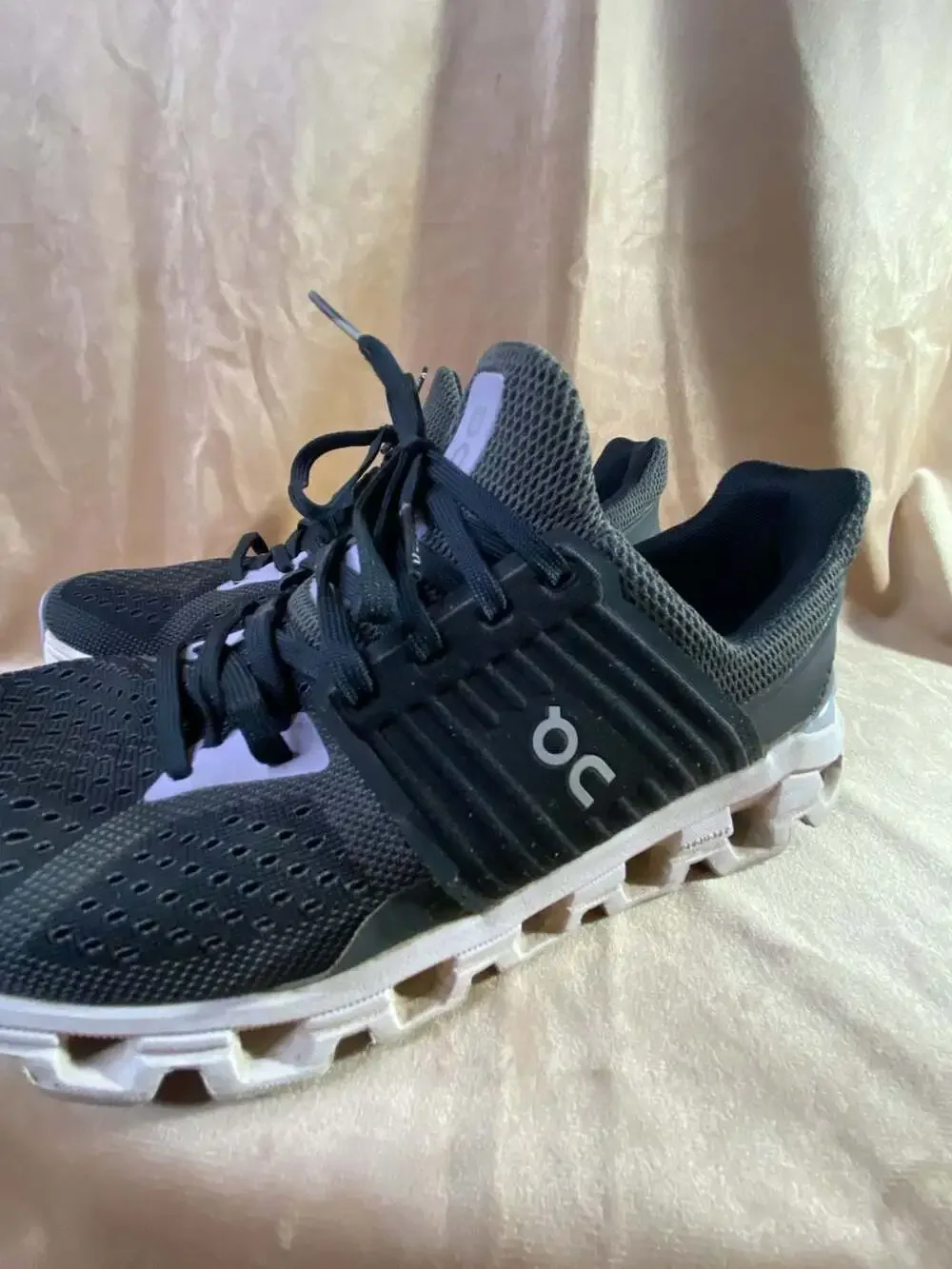 On Running Cloudswift Magnet/Lavender Women's Running Shoes: 7.5